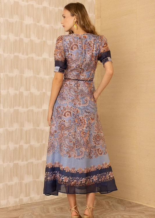 Aubrie Organza Maxi Dress