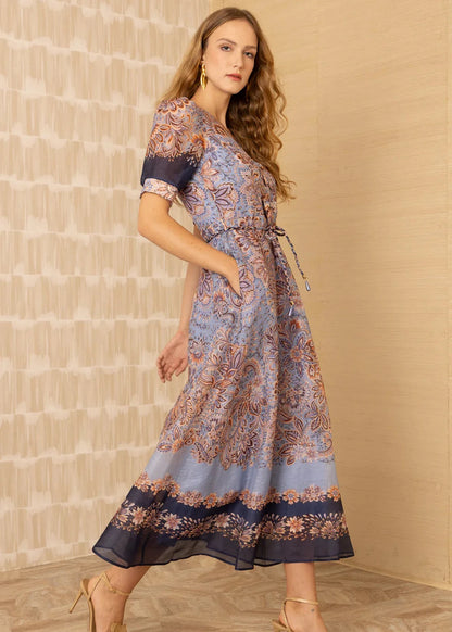 Aubrie Organza Maxi Dress