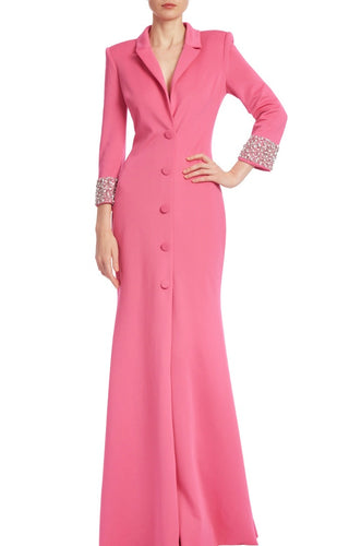 Fitted Coat Dress Gown