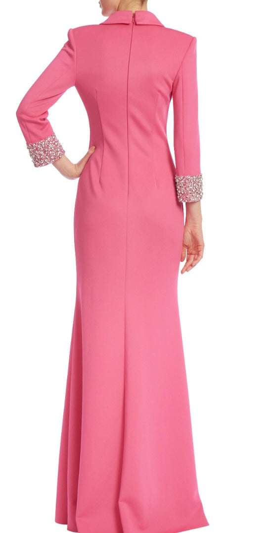Fitted Coat Dress Gown