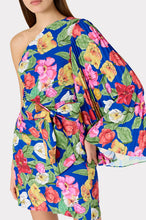 Load image into Gallery viewer, Linden Tulip Rosette Pleated Dress