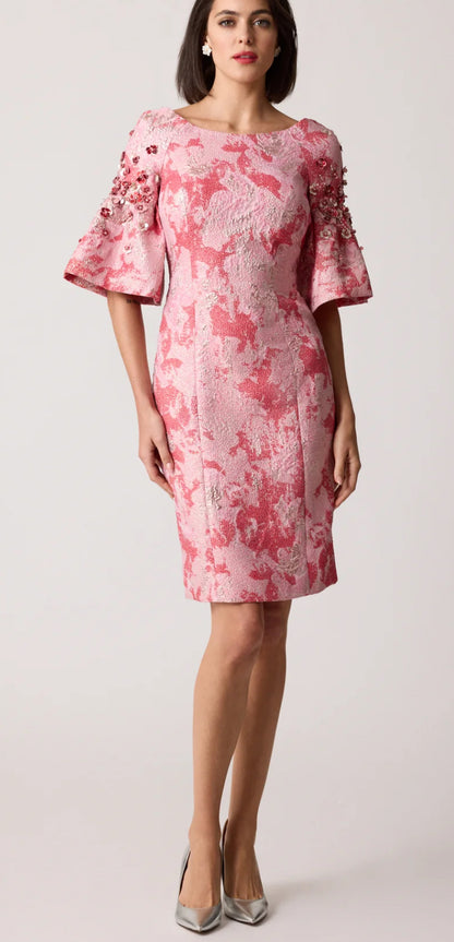 Metallic Jacquard Daytime Dress