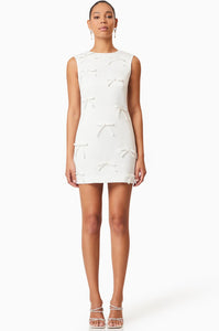 Rose Bow Shift Dress