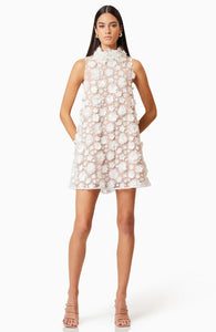Bluebell High Neck Trapeze Dress
