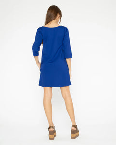 Ponte Knit A-Line Dress