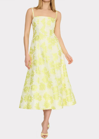 Striped Floral Dress