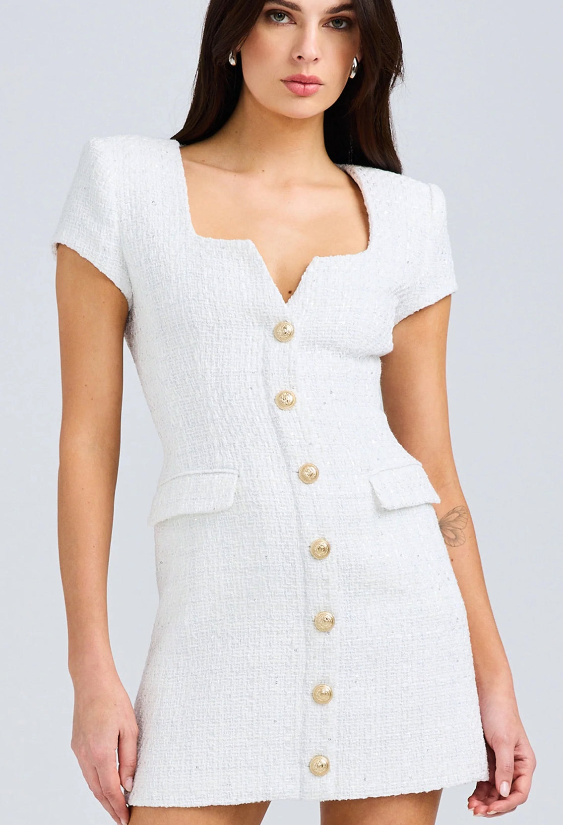 Brunella Tweed Dress