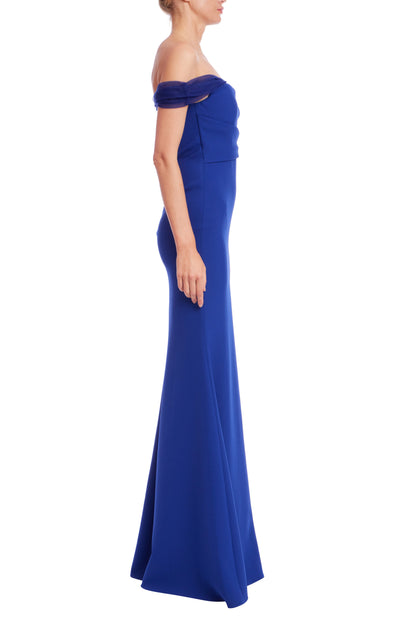 Off the Shoulder Column Gown