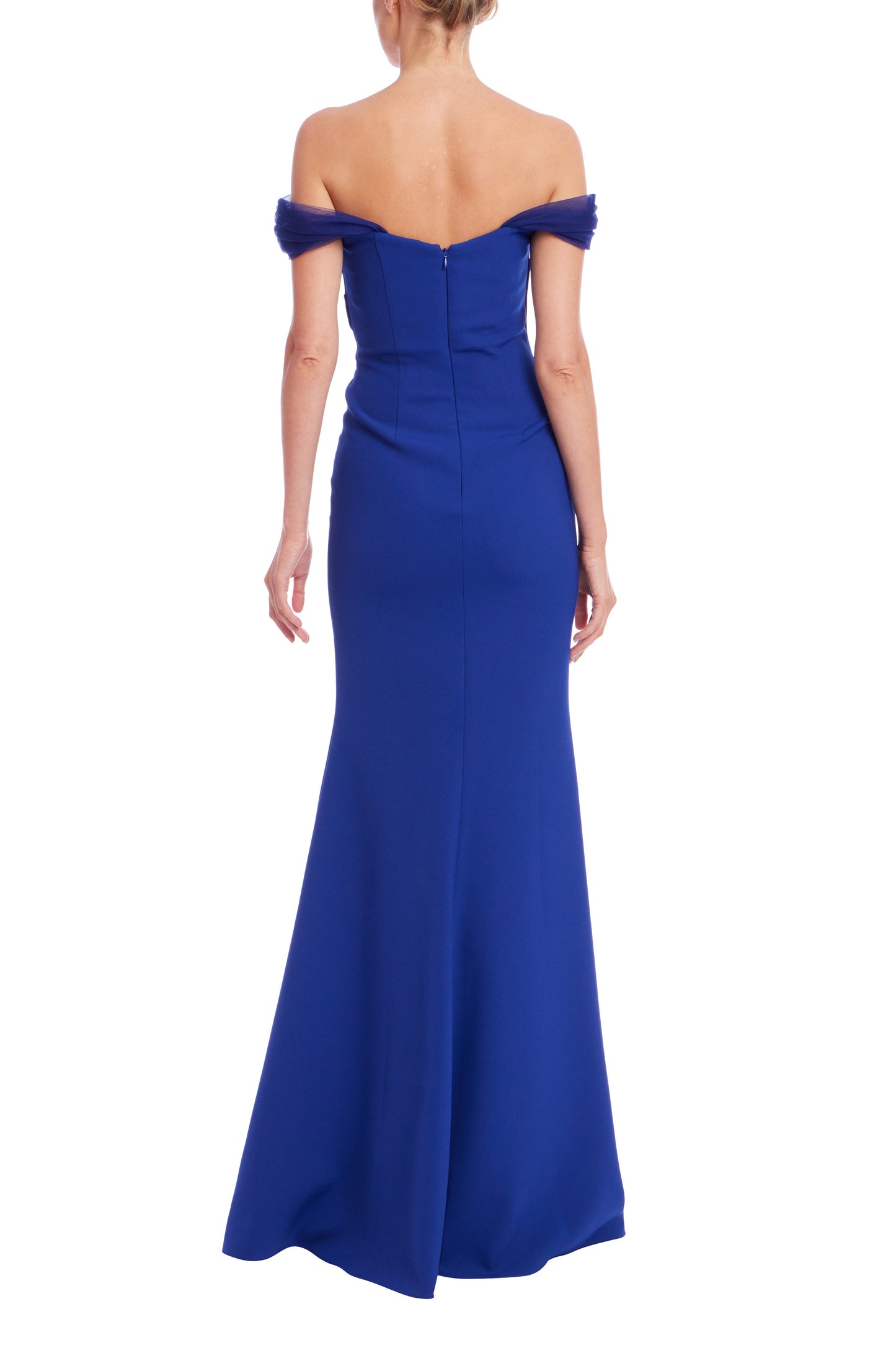Off the Shoulder Column Gown