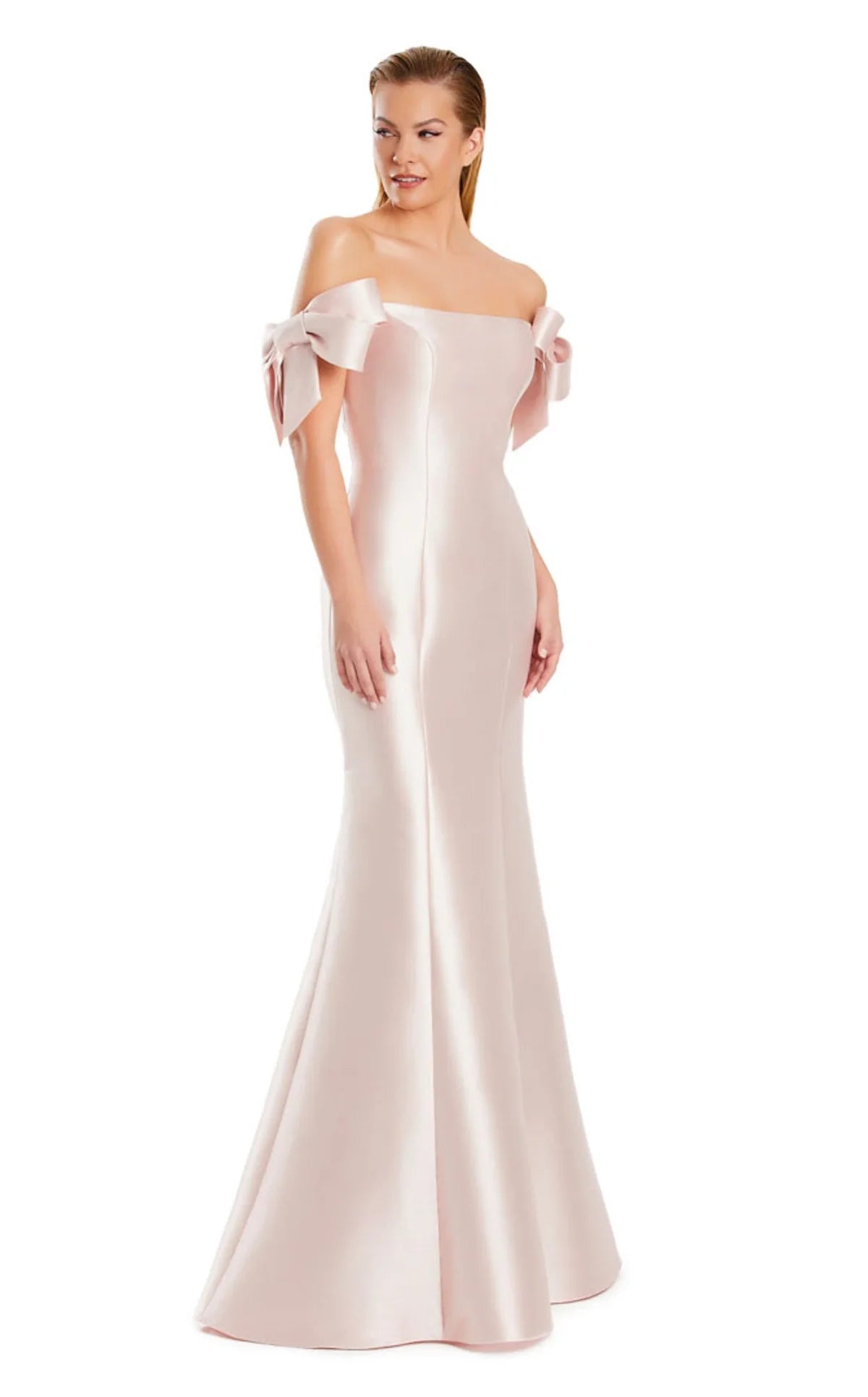 Off the Shoulder Gown with Bows