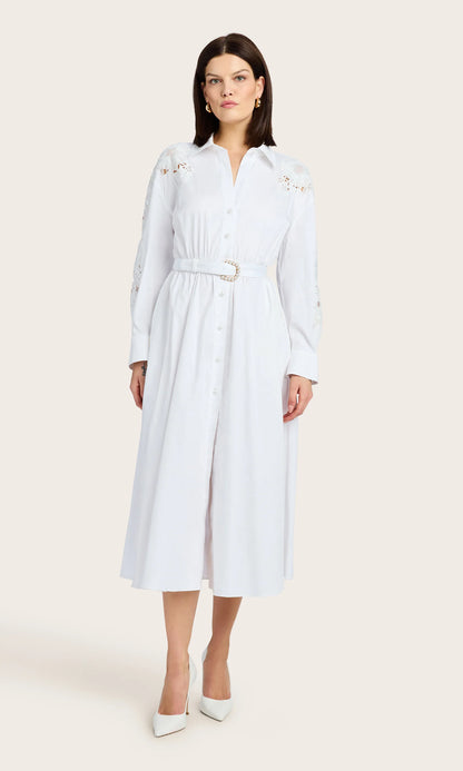 Julia Lace Combo Dress
