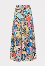 Load image into Gallery viewer, Novi Rainbow Oasis Poplin Maxi Skirt