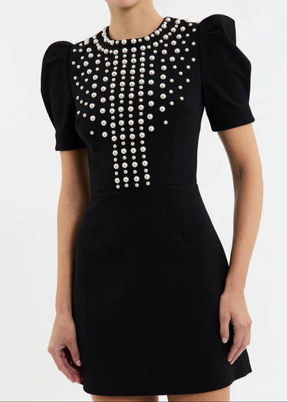 Pearly Mini Dress
