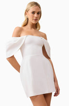 Load image into Gallery viewer, Fiona Off the Shoulder Mini Dress