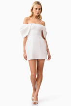 Load image into Gallery viewer, Fiona Off the Shoulder Mini Dress