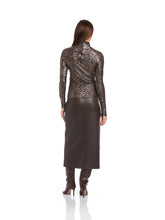 Load image into Gallery viewer, Mara Sequin Mock Neck Top