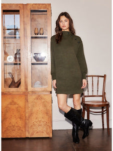 Brenna Mock Neck dress