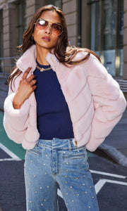 Brianna Faux Fur Jacket