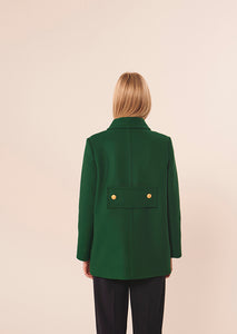 Marc green pea coat