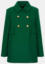 Load image into Gallery viewer, Marc green pea coat