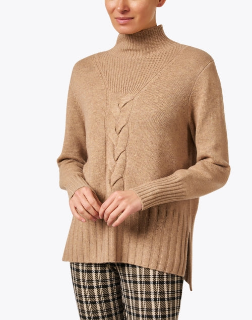 Camel Wool Cashmere Sweater