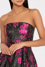 Load image into Gallery viewer, Winona Floral Jacquard Strapless Gown