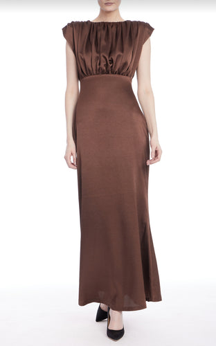 Gathered Bust Gown