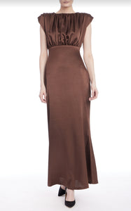 Gathered Bust Gown