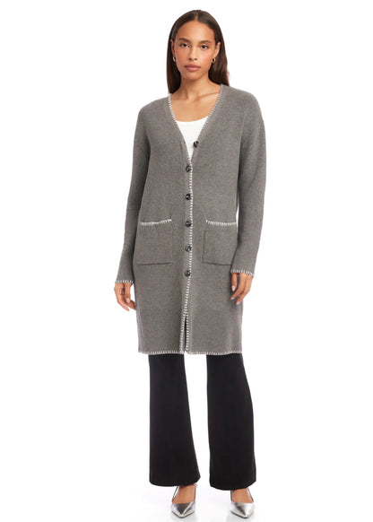 Ariel Edge Stitch Cardigan