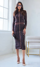 Load image into Gallery viewer, Tulum Jacquard Cardigan
