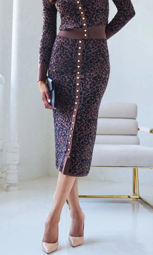 Primrose Jacquard Maxi Skirt