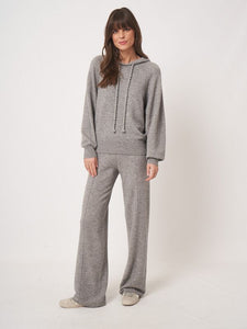 Wide Leg Terry Knit Pants