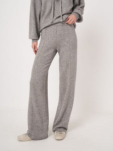Wide Leg Terry Knit Pants