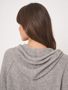 Terry Knit Cashmere Hoodie