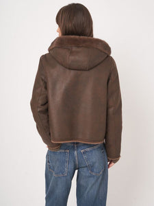 Reversible Faux Mink Jacket