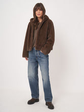 Load image into Gallery viewer, Reversible Faux Mink Jacket