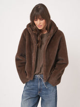 Load image into Gallery viewer, Reversible Faux Mink Jacket