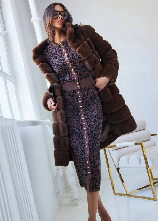 Christie Faux Fur Coat
