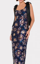 Load image into Gallery viewer, Kyle Stain Bow Column Dress