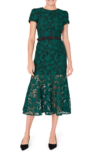 Tahlia Embroidered Floral Lace Dress