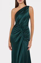 Load image into Gallery viewer, Whitney Hammered Satin Gown