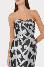 Load image into Gallery viewer, Donna Ribbon Jacquard Dress