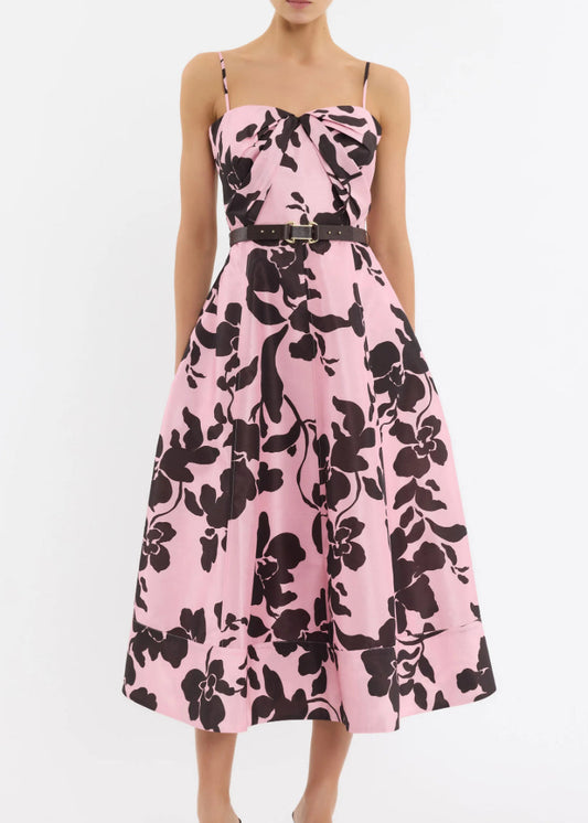 Connie Strap Midi Dress