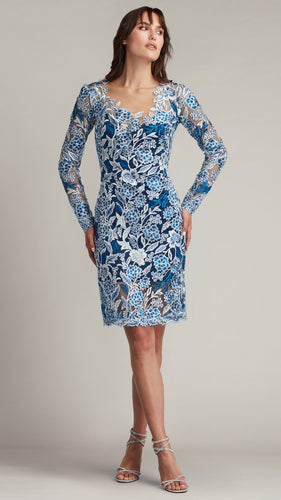 Floral Appliqué Dress