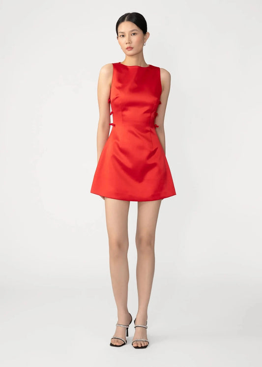 Terri Satin Mini Dress