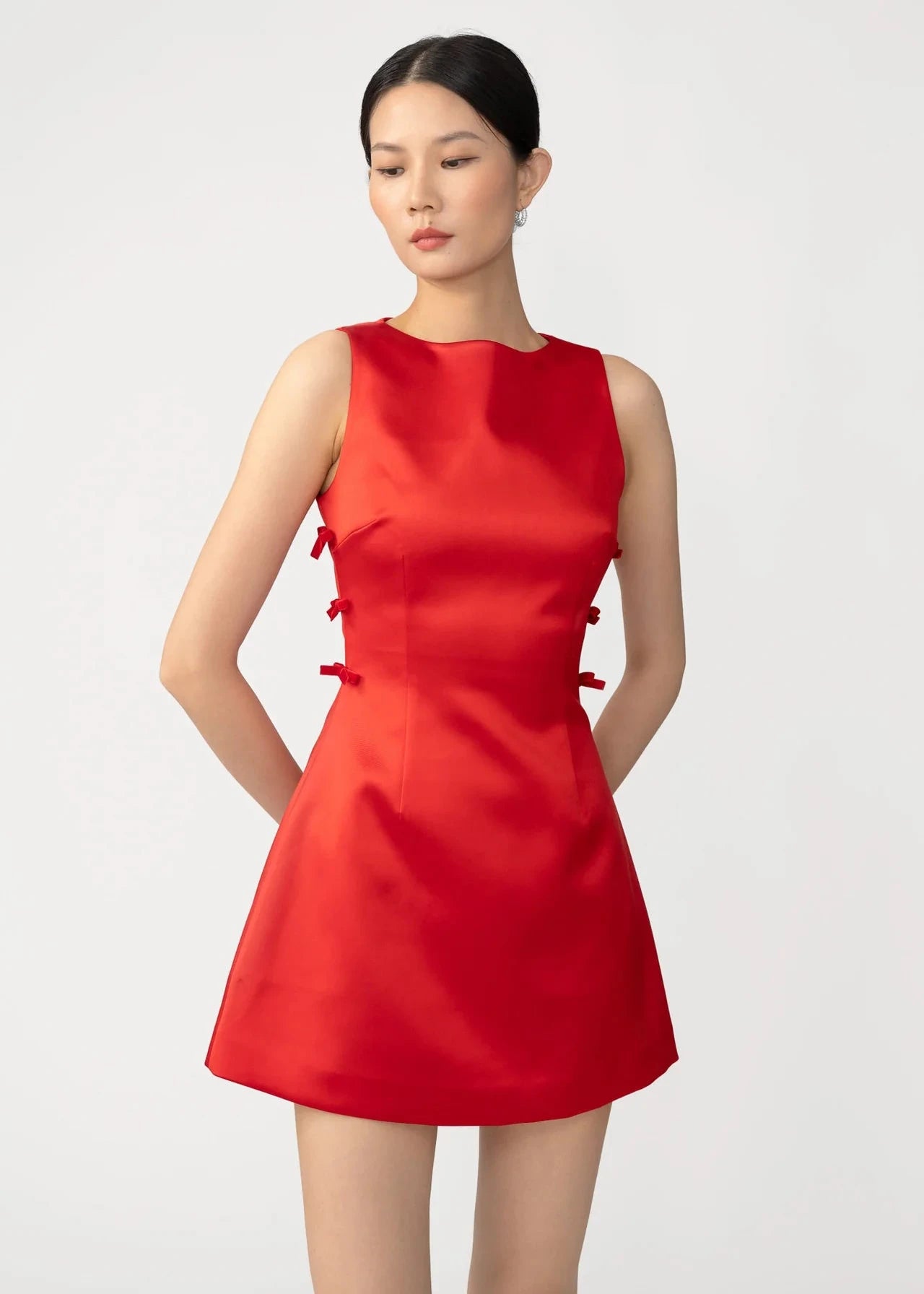 Terri Satin Mini Dress