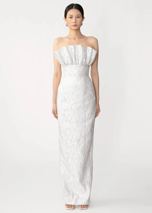 Noah Jacquard Gown