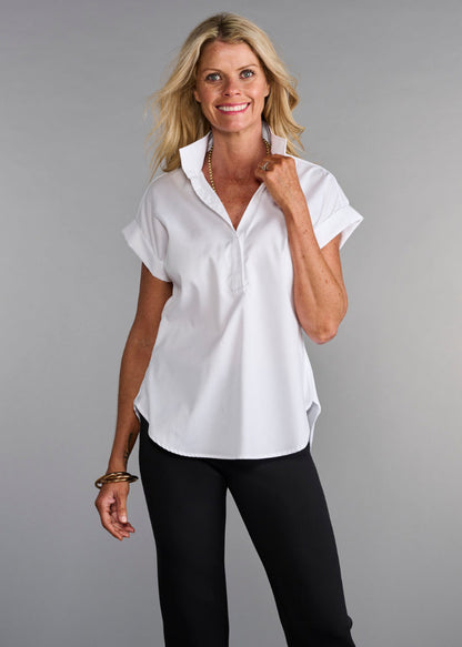 The Cap Sleeve League Blouse