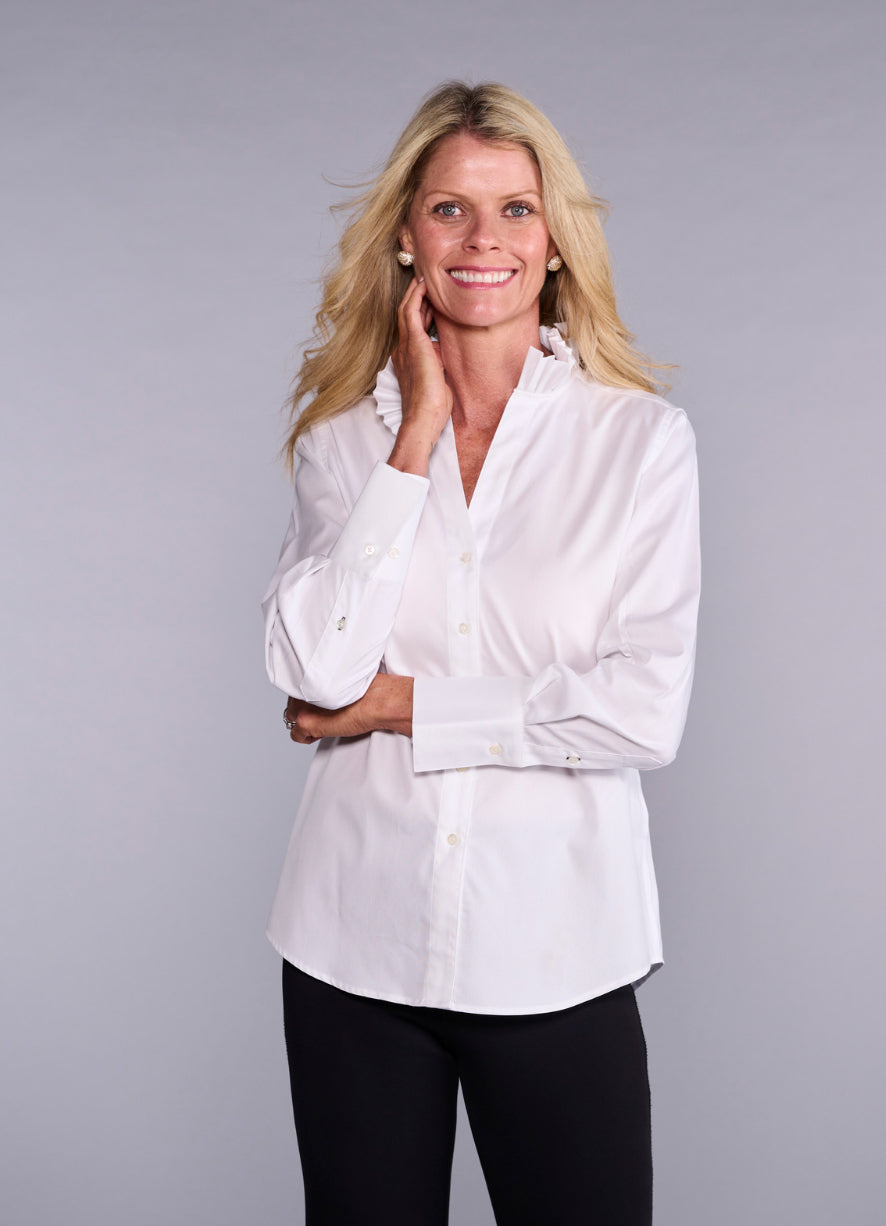 The Pleated League Blouse