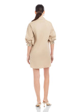 Load image into Gallery viewer, Phoebe Lantern Sleeve Shirtdress